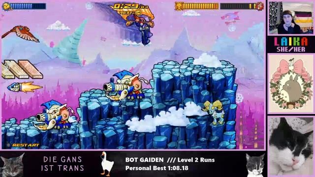 First Bot Gaiden Level 2 Speedruns смотреть онлайн