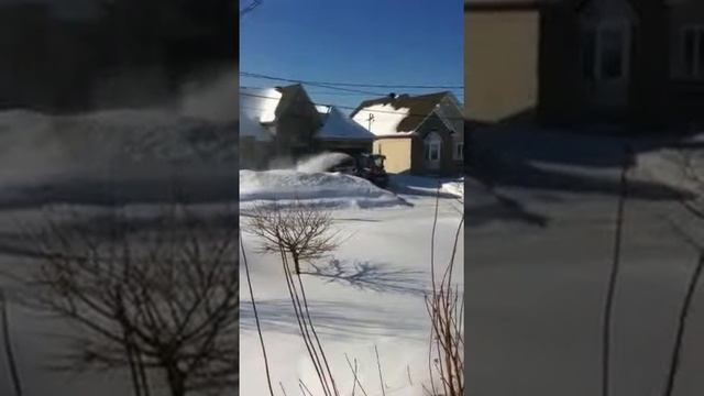 Déneigement à Saint-Apollinaire...