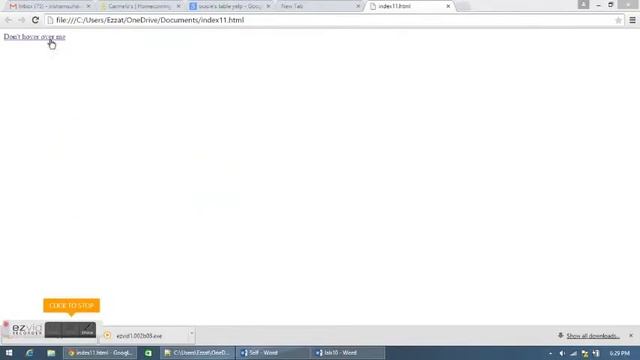 JavaScript - Pop-Up (Ezvid)
