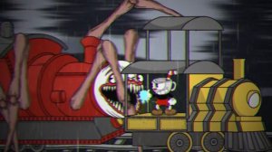 CHOO CHOO CHARLES vs CUPHEAD [BOSS BATTLE｜CUPHEAD Parody Animation]