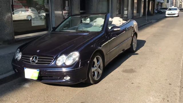Mercedes CLK 200 cabrio avantgarde смотреть онлайн