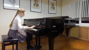 Кочанова Анна, 12 лет Г Волленгаупт соч №22 №2 Характерная пьеса в форме этюда