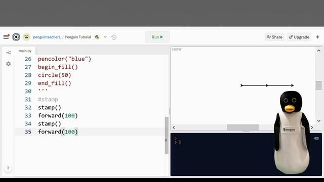 How to Use Python Turtle in Repl.it | Penguin Coding School Tutorial