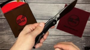 Реплика Spyderco Subvert с черной рукояткой