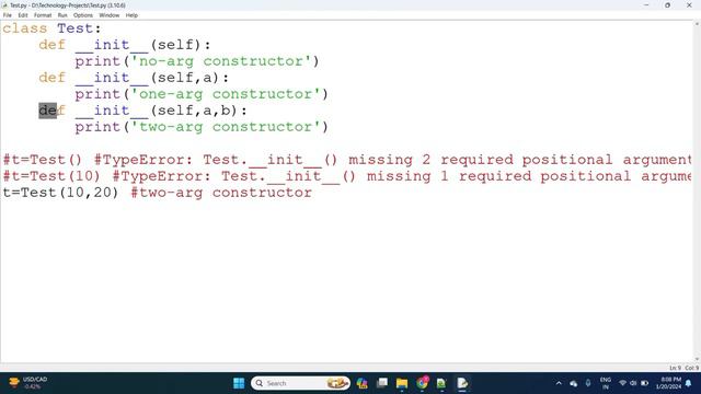 118  Overloading in Python 3 by #SaiKumarValaboju #Microsoft Python Certified