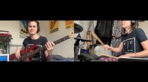 "Wake Up And Make Love With Me" - Ian Dury & The Blockheads Bass & Drum Cover