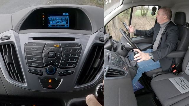 How to Pair a Mobile To The Bluetooth Sync System in a 2016 Ford Transit Custom смотреть онлайн
