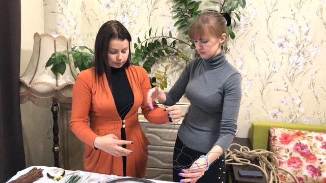 Как сделать каркас для букета | Живой мастер класс | DIY