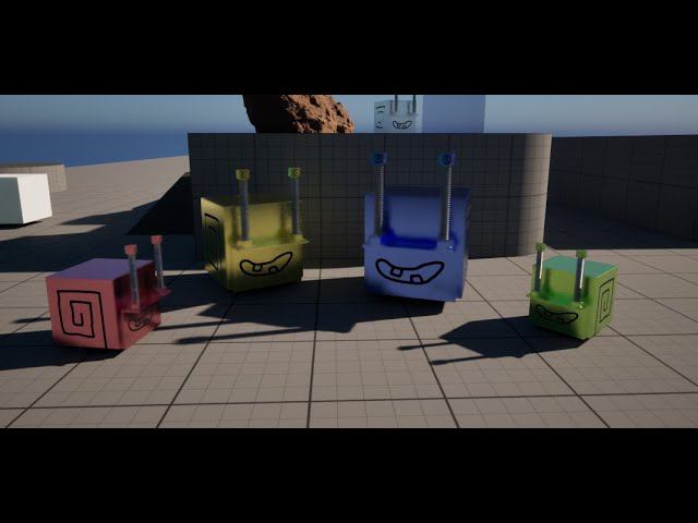 UE 5. Разные материалы в зависимости от настроек качества графики. смотреть онлайн