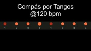 Compas por Tangos @120 bpm - Flamenco Metronome