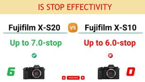 Fujifilm X-S20 vs Fujifilm X-S10 Comparison: 10 Reasons to buy X-S20 and 1 Reasons to buy X-S10