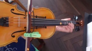 For violin students who never use the upper half.