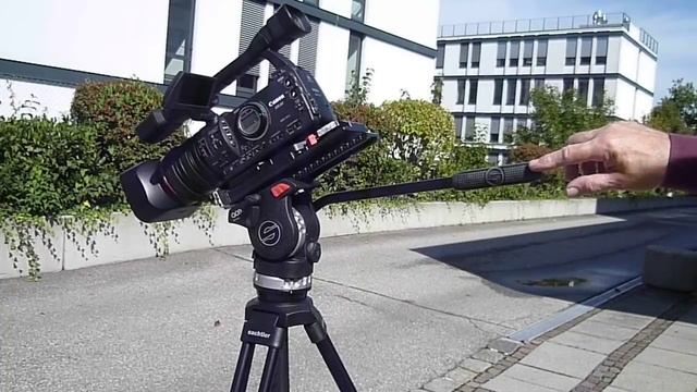 Sachtler ACE Stativ mit Canon XH-A1, die perfekte Kombination ! IBC 2012 ACE L Abwrackaktion смотреть онлайн