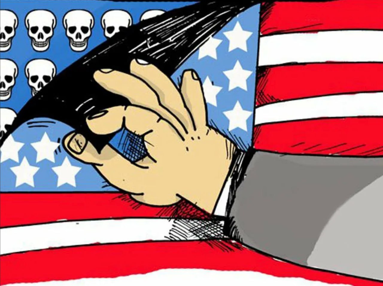 Западные страны о теракте. Американская демократия карикатура. Демократия США. Злая Америка. Карикатура на американский флаг.