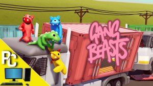 Gang Beasts _ #1 _ Белка, Monster и Перчик