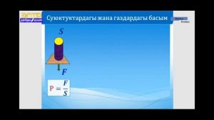 8-класс.Заттын абалынын өзгөрүшү.Газдын басымы.