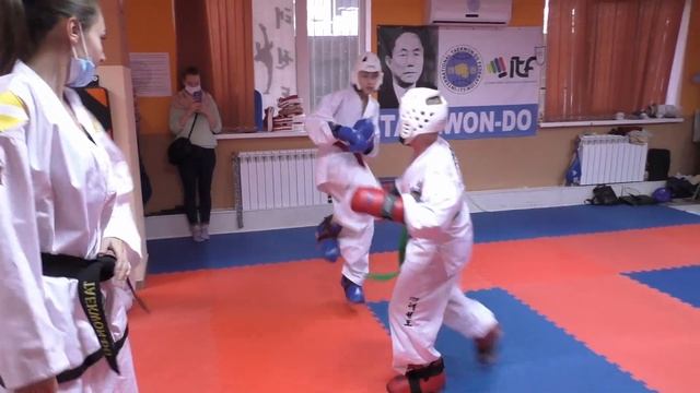Аттестация на пояс 29 11 2020 Taekwon-Do ITF смотреть онлайн