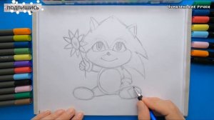Рисуем Соника