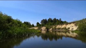 Сплав на байдарке по реке Ветьма, 2-й день