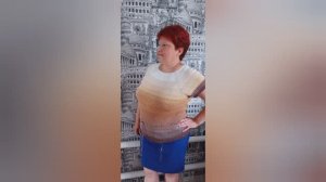 Футболка связанная спицами. Описание. Архив от 29.07.2021г.