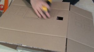 Домик для кукол из картона. Как сделать