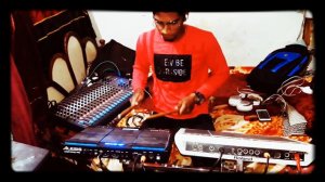 Alesis sample pad pro.    Dubstep beats