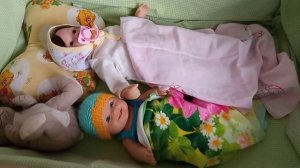 Влог с реборнами ?