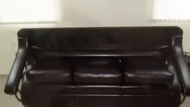 Диван -"Комфорт-трансформер"-новая модификация в коже. смотреть онлайн