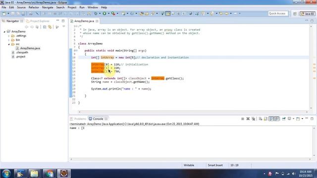 How to get the Name of the Array Object? | Java Array (Name of the Array Object) | Java Tutorial
