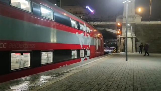 Электропоезд ЭШ2-001 сообщением Одинцово - Аэропорт Шереметьево смотреть онлайн