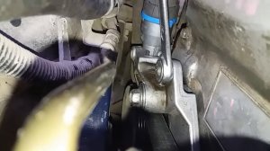 Движение коромысла натяжителя Ремня на 1ZZ-FE