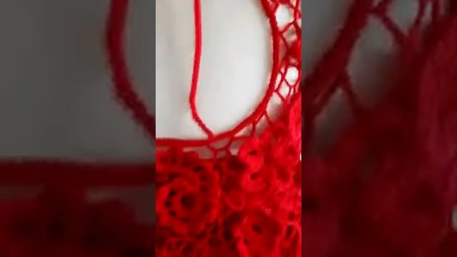 Ирландское кружево. Платье крючком