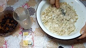 Овсяное печенье с творогом. ПП