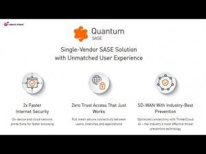 Quantum SASE! Обновление портфолио Check Point после покупки Perimeter 81