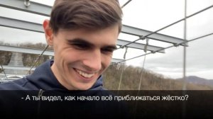 Первый в жизни прыжок с банджи (тарзанки) с высоты 207 метров с моста Skybridge в г. Сочи, Россия.