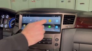 в Lexus LX570 2008-2015 заменили монитор на большой мультимедиа центр