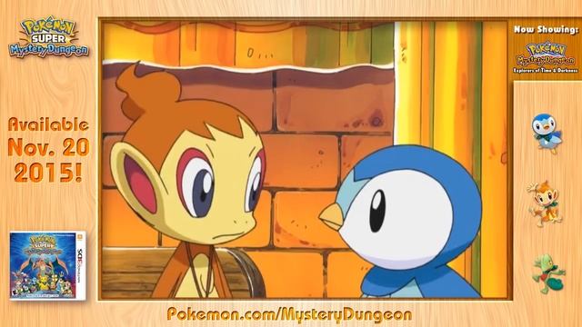 Pokémon Mystery Dungeon: Explorers of Time and Darkness смотреть онлайн