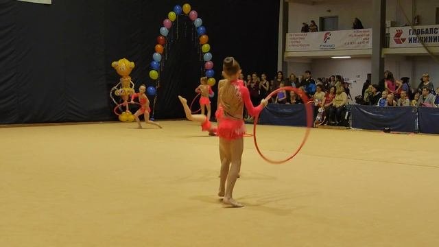 Художественная гимнастика/Метелица 2016/Команда  г.Нижний Новгород/обручи