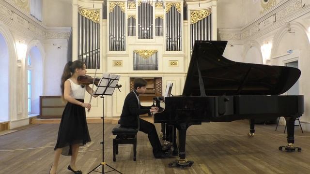 З.Фибих - Сонатина ор.27 для скрипки и фортепиано 2-3 часть смотреть онлайн