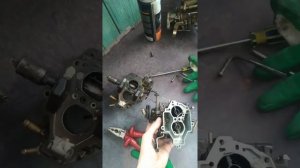 Быстрая чистка Карбюратора Солекс( троит двигатель, плохо разгоняется, не набирает обороты)