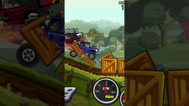 1 МЕСТО в СОБЫТИИ Destructible Derby - Hill Climb Racing 2