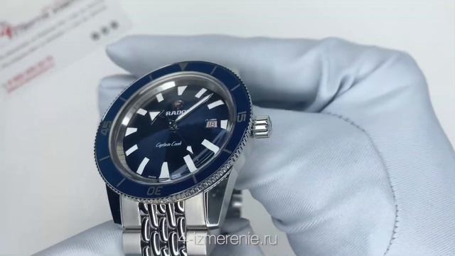 Обзор часов Rado Captain Cook R32505208 смотреть онлайн