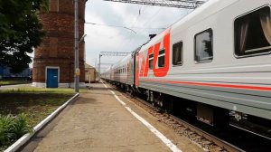 ЭП1М-678 "Андрей Лесников" с поездом №146 Москва - Назрань.