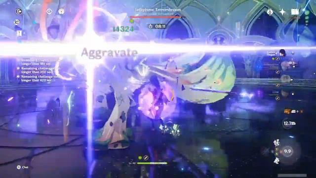 [Genshin 4.2] Spiral Abyss Floor 12: Uncanny Moon смотреть онлайн