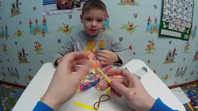 Светящийся вертолет с рогаткой (Amazing Arrow Helicopter ) смотреть онлайн