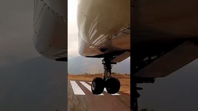 ⚠️Extreme Airport Takeoff : Lukla Nepal