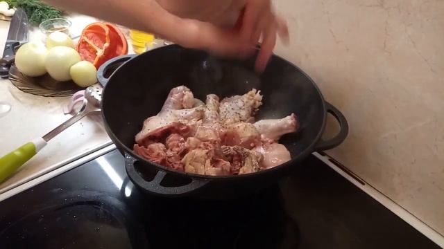 Готовим Чахохбили