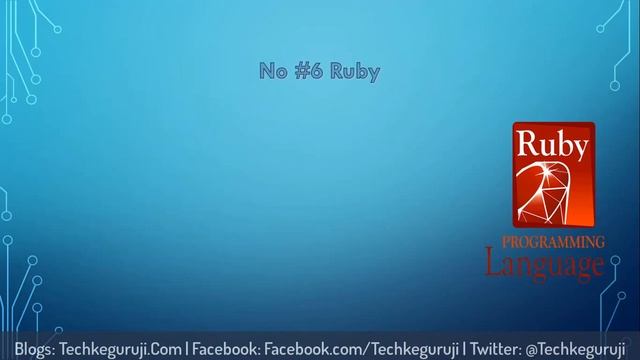 Top 10 Programming Languages to Learn in 2017 - Programming |Techkeguruji