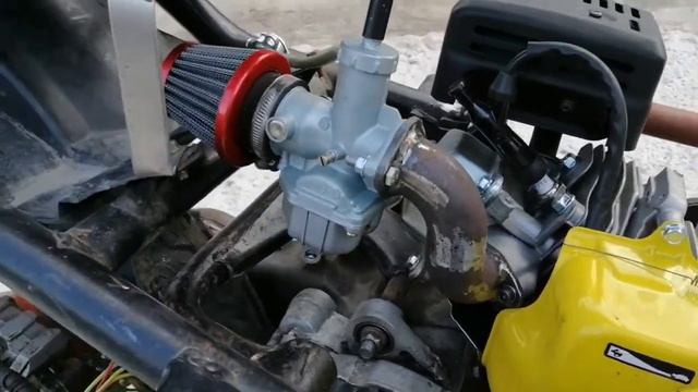 Карбюратор PZ30 на двигатель от мотоблока.