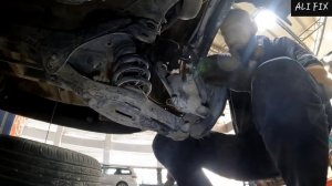 замена заднего рычага - задний верхний рычаг... киа соренто ...kia sorento #подвеска #ходовая